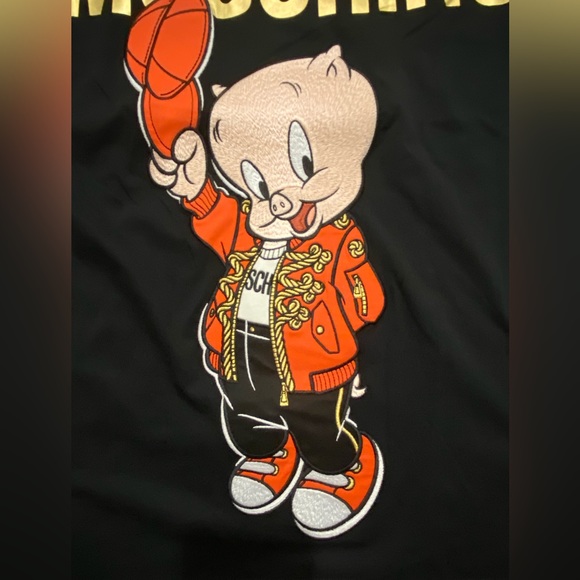 BNWT Moschino Porky Pig Tshirt - Picture 2 of 5